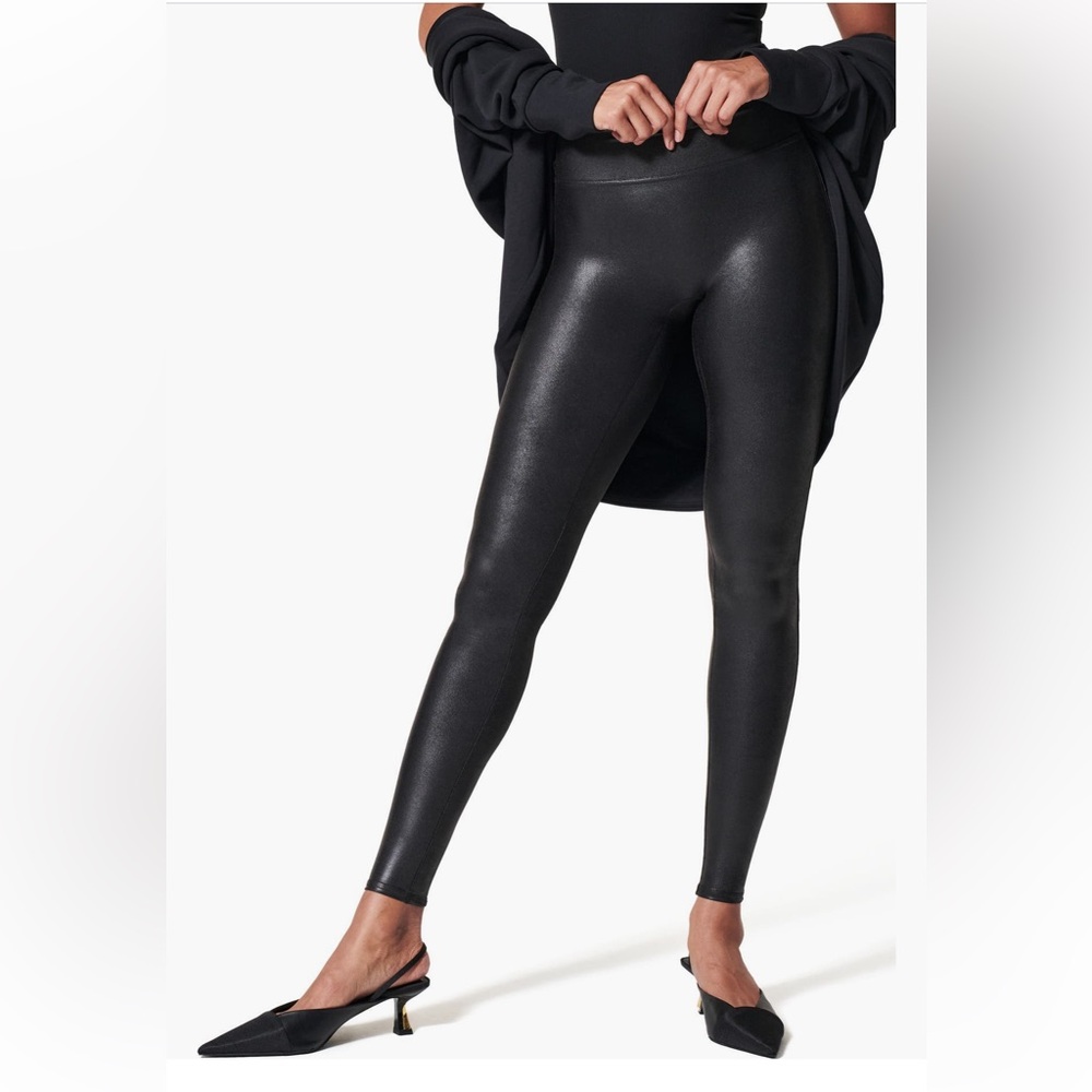 Spanx— Faux Leather Leggings